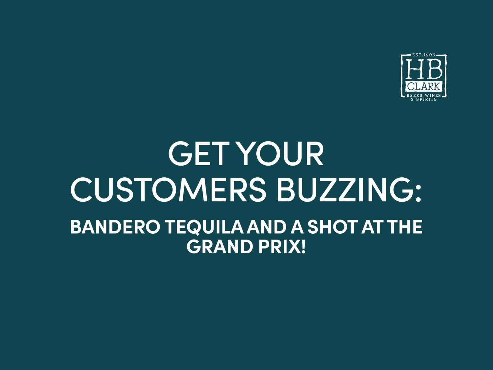 Boost Sales: Bandero Tequila & Grand Prix Promo!