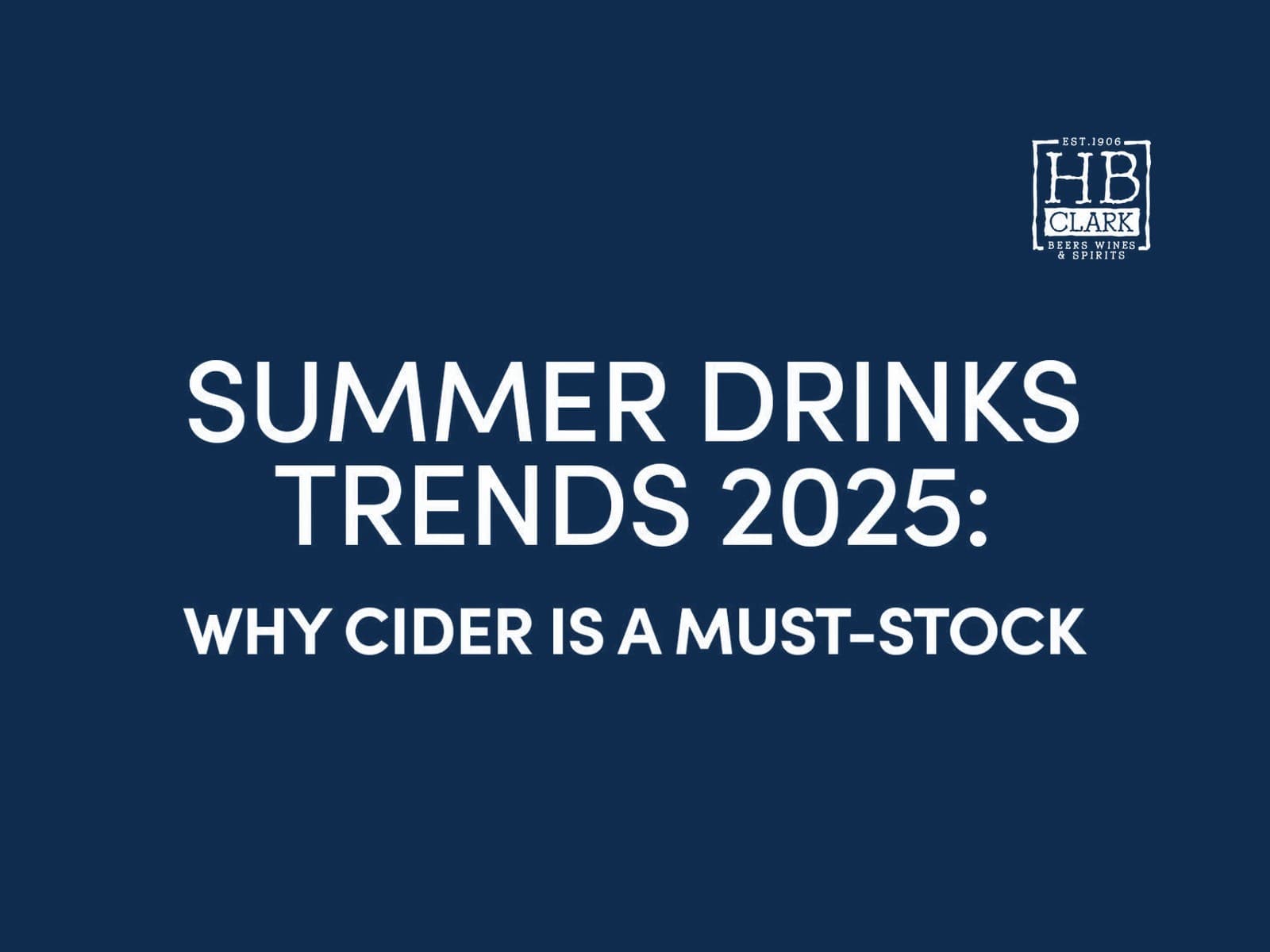 Summer Drinks Trends 2025